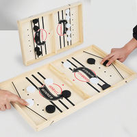 Jeu de hockey de table rapide en bois, jeu interactif pour adultes et enfants, jeu de société international