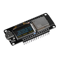 Papan pengembangan Esp32 dengan layar Oled 0.96 inci, ch340,wifi + modul nirkabel ble, mikro Usb untuk Micropython