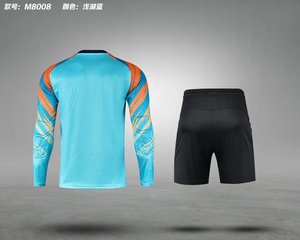 Ensemble d'uniformes de gardien de but de football-Vente en gros de haute qualité-Pantalon et veste-Chemises à manches longues à séchage rapide - Product Image 2