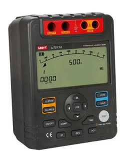 UNI-T UT513A Medidor de Resistencia de Aislamiento de 5kV, Rango de 1000G, PI/DAR, Almacenamiento de Datos USB, III 600V - Product Image 4