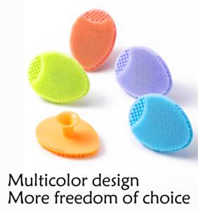 Làm Sạch Sâu Rửa Mặt Bàn Chải Silicone Làm Sạch Da Pad Cradle Cap Cho Mụn Đầu Đen Rửa Mặt Đen - Product Image 5