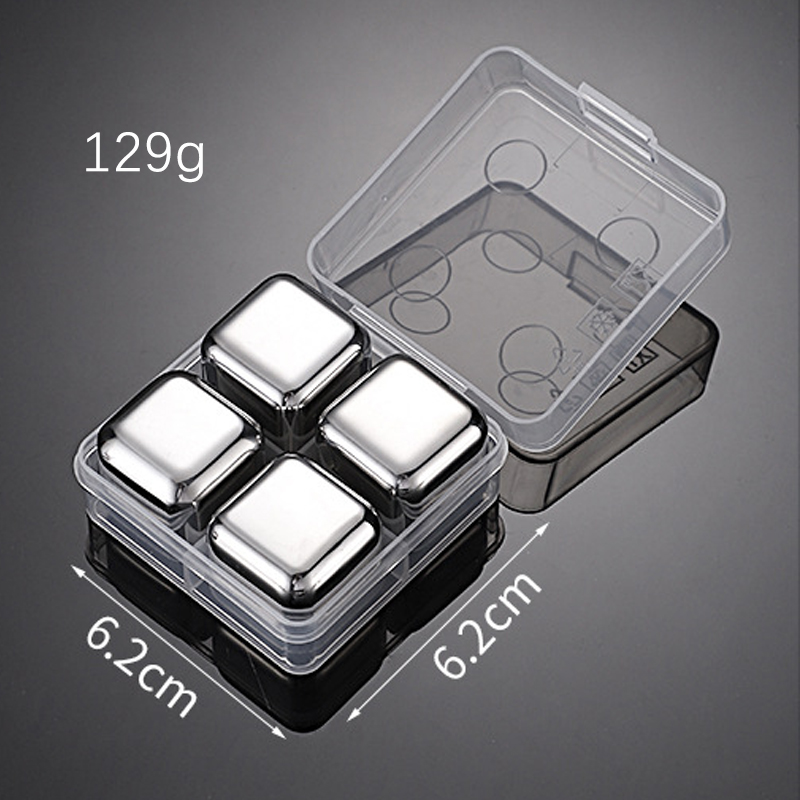 Silver 4 Pcs + Box