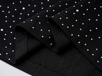 T-shirt Homme Oversize Vierge à Strass, 100% Coton, Haute Qualité, Vente en Gros, Style Streetwear Décontracté