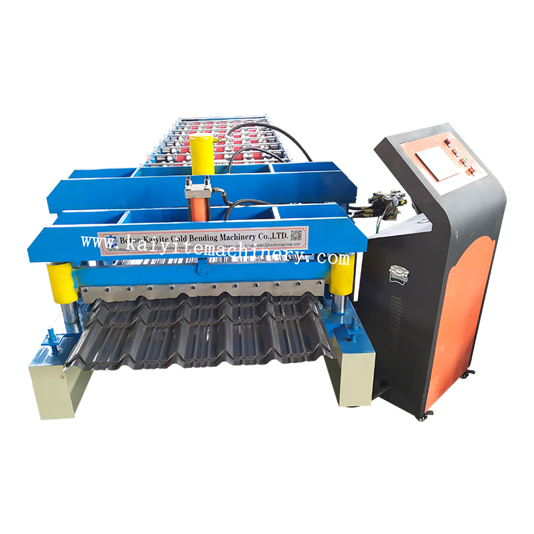 Chất Lượng Hàng Đầu Thép Kim Loại Lợp Tráng Men Tấm Lợp Tấm Cold Roll Forming Machine