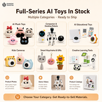 Pendentif en peluche AI Chat Curieux 2.4G WiFi 80+ Langues Réponse Tactile Commande Vocale Type C Compagnon Réconfortant Cadeau USA UK Europe