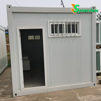 Maison conteneur de luxe chinoise à 3 chambres, pliable et préfabriquée, avec mobilier et cuisine rapides à assembler pour hôtels
