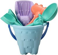 Ensemble de jouets de plage avec roue à eau, moules à sable, pelle à seau, Kits d'outils, jouets de plage d'été pour enfants