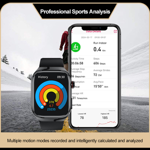 Reloj Inteligente Android con Monitorización de ECG de 24 Horas, Monitor de Sueño, Correa de Silicona, Alta Calidad, Unisex, Bajo <span class=keywords><strong>Precio</strong></span> - Product Image 4