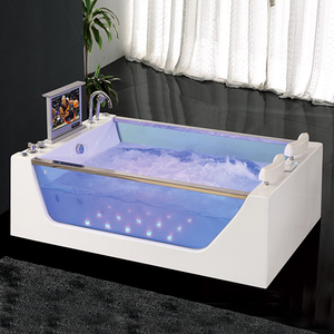 <span class=keywords><strong>Bañeras</strong></span> laterales <span class=keywords><strong>de</strong></span> vidrio <span class=keywords><strong>templado</strong></span> transparente, sistema <span class=keywords><strong>de</strong></span> control para interiores, modernas, <span class=keywords><strong>de</strong></span> acrílico, 1,6 m <span class=keywords><strong>de</strong></span> longitud - Product Image 6