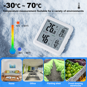Hygrothermomètre numérique Smart Sense Moniteur de température et d'humidité domestique précis Thermomètre numérique Hygromètre - Product Image 2
