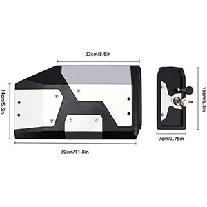 Boîte à outils décorative en aluminium pour <span class=keywords><strong>BMW</strong></span> R1200GS F750GS R <span class=keywords><strong>1200</strong></span> GS <span class=keywords><strong>LC</strong></span> R1250GS 2004-2024, 4,2 litres, support latéral gauche - Product Image 5