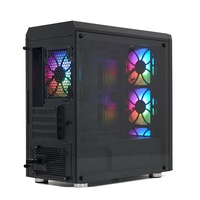 JNP Boîtier pour processeur de jeu de refroidissement et de vibration exceptionnel Boîtier pour ordinateur Full Tower Boîtier pour ordinateur de jeu
