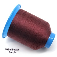 Fil à broder 100% polyester 100 couleurs - Noir Blanc Rouge Gris Jaune Bleu Rose Vert Violet