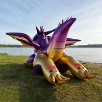 Modèle de dragon gonflable personnalisé Wanjun