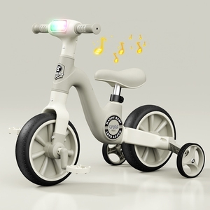 Vélo d'équilibre multifonctionnel pour enfants avec pédales, 1 à 6 ans, tricycle à glisse pour bébé, vélo 2 en 1 pour enfants - Product Image 4