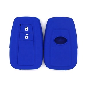 Fundas Protectoras de Silicona Plegables y Ligeras Resistentes a los Arañazos para Llaves de Coche, Funda para Llave Inteligente de 2 Botones para <span class=keywords><strong>Toyota</strong></span> - Product Image 5