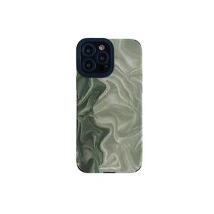 Coque souple en Silicone de protection pour motif vague iPhone 14/13 Pro Max téléphone 11 coque de téléphone XR Full Wrap Xs Max - Product Image 5