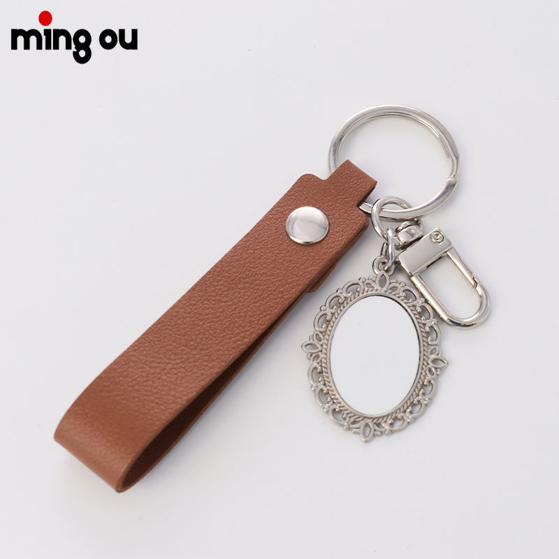 Marron foncé (breloque ovale)