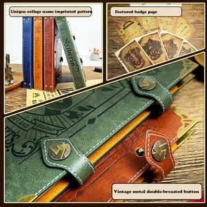 Profesional Vintage A5 diario de hojas sueltas planificador DIY álbum de recortes cuaderno regalo para amigo, niños - Product Image 4