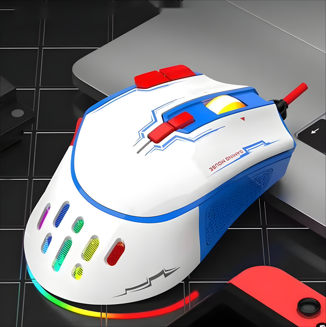 Customize Gaming Mouse Wired RGB 10000DPI Programmable Ergonomic USB Interface Desktop Computer Notebook E-sports Mouse