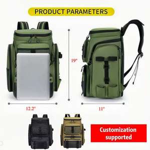 Pesca Vara-Sac à Bandoulière en Polyester Durable, Imperméable, Sac à Dos pour la Pêche, le Camping et le Cyclisme - Product Image 1