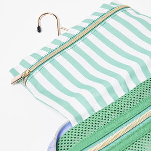 Foldable Custom Logo Travel Nylon Make up Storage <strong>Bag</strong> Quilted Puffer Hanging <strong>Toiletry</strong> <strong>Bag</strong> for Women - Product Image 6