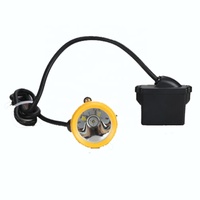 Lampe frontale LED rechargeable sans fil, lampe de mineur anti-explosion, lampe de mineur à casque à vendre
