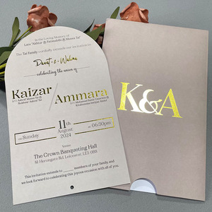 Özel boyut damgalama lüks ambalaj Logo ile geri dönüşümlü zarf kağıt DIY zarf kağıt - Product Image 5