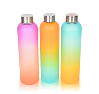 Bouteille d'eau classique personnalisable avec logo, 32 oz, en plastique de qualité alimentaire, écologique, recyclable, avec couvercle, idéale pour la gym – Meilleure vente