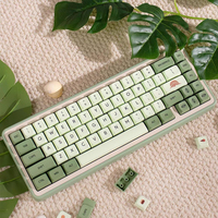 Capuchons de touches vierges pour sublimation, personnalisables en PBT, film 3D, lot de 108 touches, profil Cherry/XDA/M-OA, compatibles avec les interrupteurs MX pour claviers mécaniques