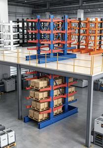 Space Saving Steel Cantilever Tube Rack for Compact Warehouse <b>Storage</b> - Product Image 4