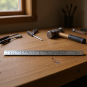 Ttake Flexible Stainless Steel Ruler 20 Cm Metric <b>Measurement</b> <b>Tool</b> For Precision Work - Product Image 3