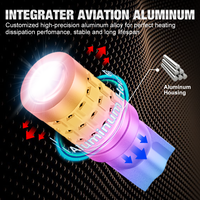T10 194 168 2825 Bombillas LED Canbus Coche 42SMD LED Luz interior Decodificación Luz indicadora de ancho