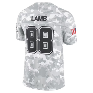 2024 Salute Service Limited Arctic Camo Jersey 10 Love 97 Bosa 15 # Mahomes 88 Lamb 87 Kelce 23 McCAFFREY manga corta - Product Image 6