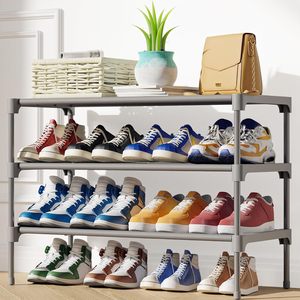 10 Tiers Tall Shoe Rack 20-25 Pairs Boots Organizer Storage Sturdy Narrow Shoe <strong>Shelf</strong> for <strong>Entryway</strong>, Closets <strong>with</strong> <strong>Hook</strong> - Product Image 4