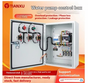 <span class=keywords><strong>220V</strong></span> ba pha <span class=keywords><strong>380V</strong></span> tự động nước thải bơm động cơ tủ điều khiển 63A hiện tại một sử dụng một-Thiết bị phân phối điện dự phòng - Product Image 2