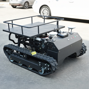 Mesin pemotong rumput kendali jarak jauh Mini ongkos kirim gratis mesin pemotong rumput kendali jarak jauh perayap mesin Diesel pemotong rumput taman pertanian mesin potong rumput Jarak Jauh - Product Image 4