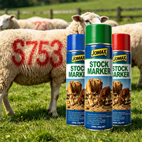 Peinture en spray fluorescente haute visibilité pour marquage du bétail, emballage personnalisé OEM, marqueur animal pour importateurs étrangers