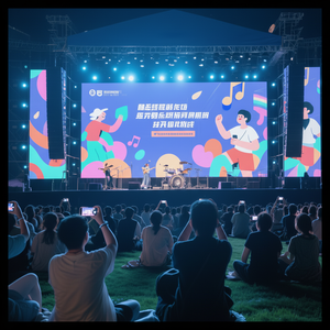 Pantalla Led para interiores y exteriores, pared de techo a todo Color P3.91, pared de vídeo Led 500x500mmn, alquiler de eventos, fondo de escenario, pantalla LED - Product Image 1