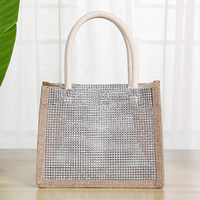 Sac fourre-tout en jute en gros, promotion, cadeau, réutilisable, pour les courses, personnalisé, en chanvre