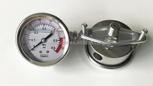Best <strong>Price</strong> Liquid <strong>Pressure</strong> <strong>Gauge</strong> Border 2.5 0-100 psi 1/4 Rear with Oil - Product Image 5