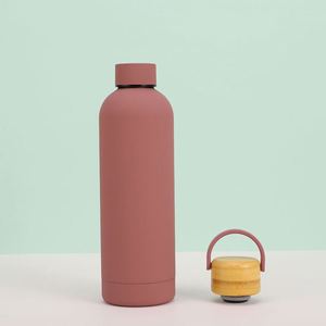 Small Mouth Large Capacity Vacuum Insulated <b>Thermos</b> <b>Bottle</b> Stainless Steel Outdoor Sports Travel Water Cup Cold Drink - Product Image 6
