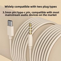 Écouteurs intra-auriculaires filaires confortables avec prise jack 3,5 mm, embouts en silicone, câble de 1,2 m, non-réducteurs de bruit, pour le sommeil, compatibles OEM/ODM