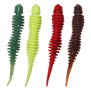 Señuelo de pesca Ya Jie Outdoor Spiral Soft Bait de 6.5cm para pesca en el mar, señuelo para lubina. - Product Image 1