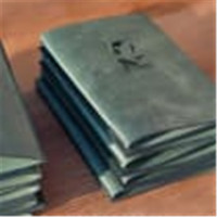 Porte-menu en cuir vintage pour restaurant, logo embossé, fait main, recyclable, style simple, origine Guangdong, A4/A5