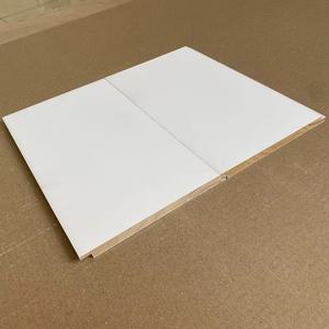 Shiplap White Primed Interior Decorative Wood Wall Panel Wainscoting Panel Wall Shiplap Nickel <b>Gap</b> Shiplap Boards - Product Image 2
