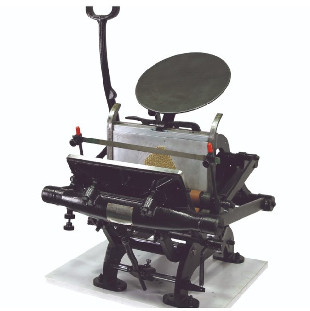 Manual Relief Printing Hand Press Machine Name Card Printing Machine