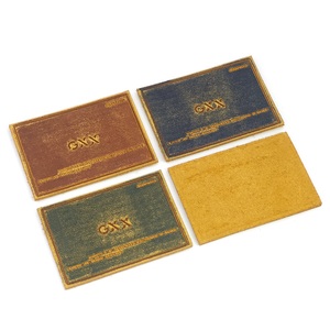 Étiquette en cuir véritable personnalisée, embossée, avec logo personnalisé pour sacs, sacs à main et vêtements - Product Image 5