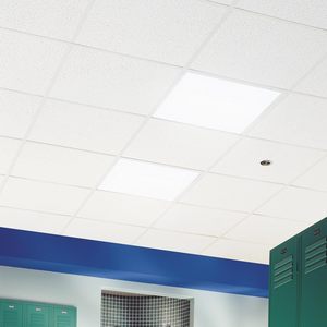Plaques de plafond en fibres minérales acoustiques Armstrong, même qualité pour la décoration intérieure de café, restaurant, bureau - Product Image 1