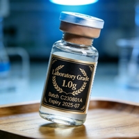 Boîte rigide pour peptides avec plateau à 6 compartiments pour flacons de 5 ml, 10 ml, 20 ml, qualité laboratoire